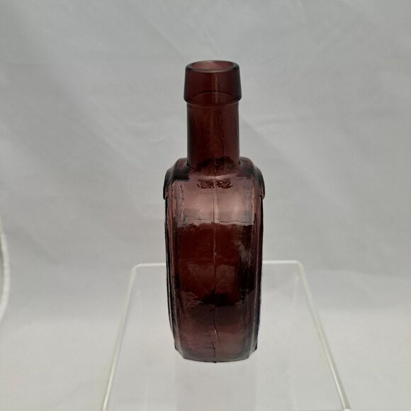 Horseshoe Medicine Co Bitters Wheaton Glass Brown Bottle 7.5"x 4 " Collectible - Picture 7 of 12